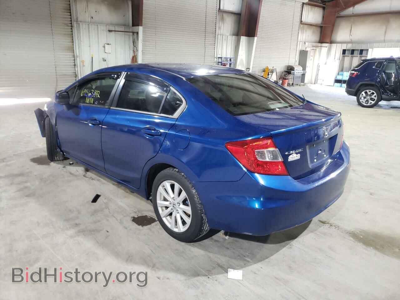 2012 HONDA CIVIC - VIN: 2HGFB2F92CH557452 - Фото 2
