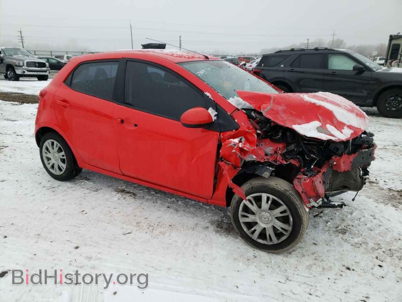 2014 MAZDA 2 - VIN: JM1DE1KY8E0171498 - Фото 4