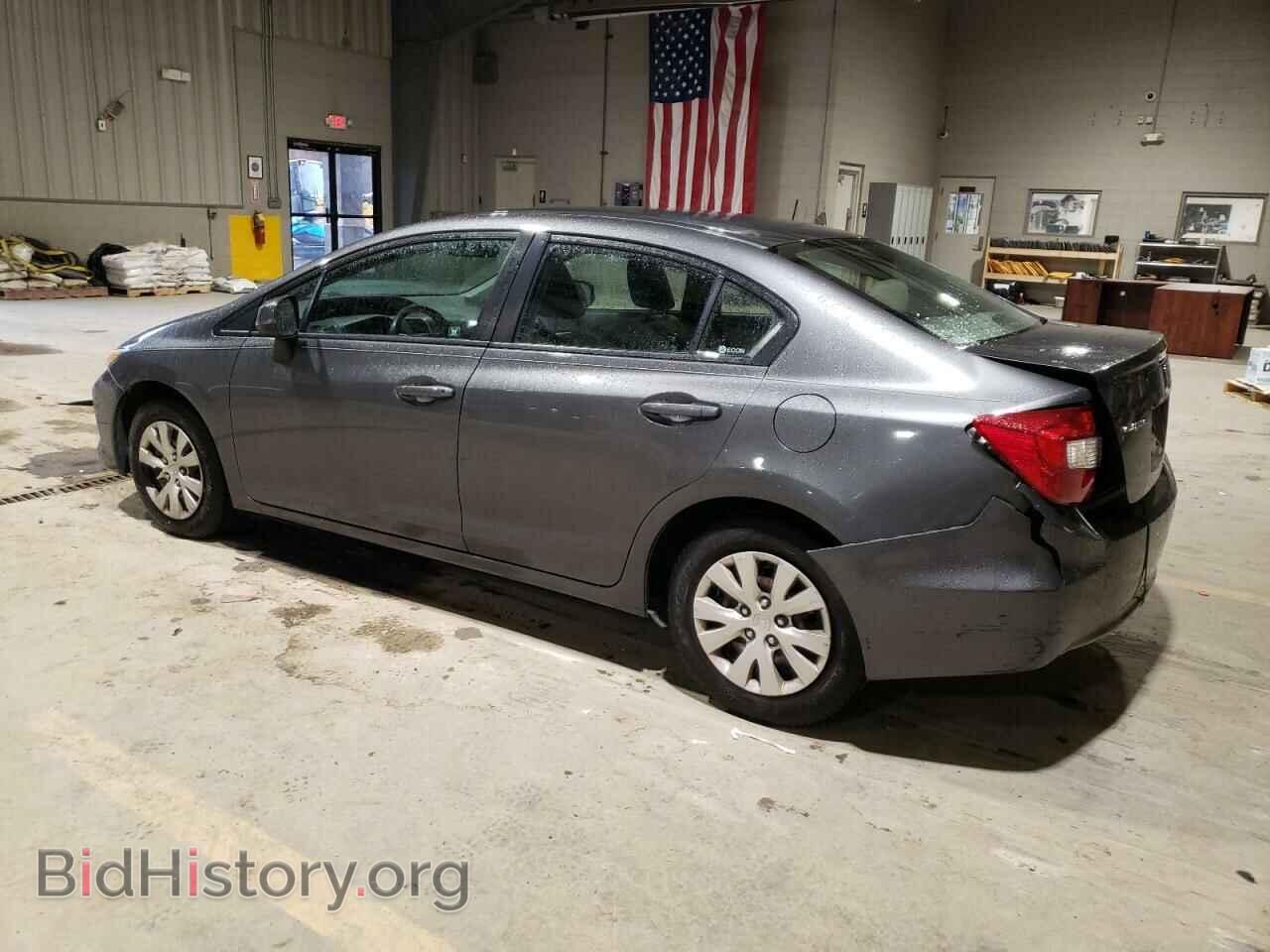 2012 HONDA CIVIC - VIN: 2HGFB2F54CH597481 - Фото 2