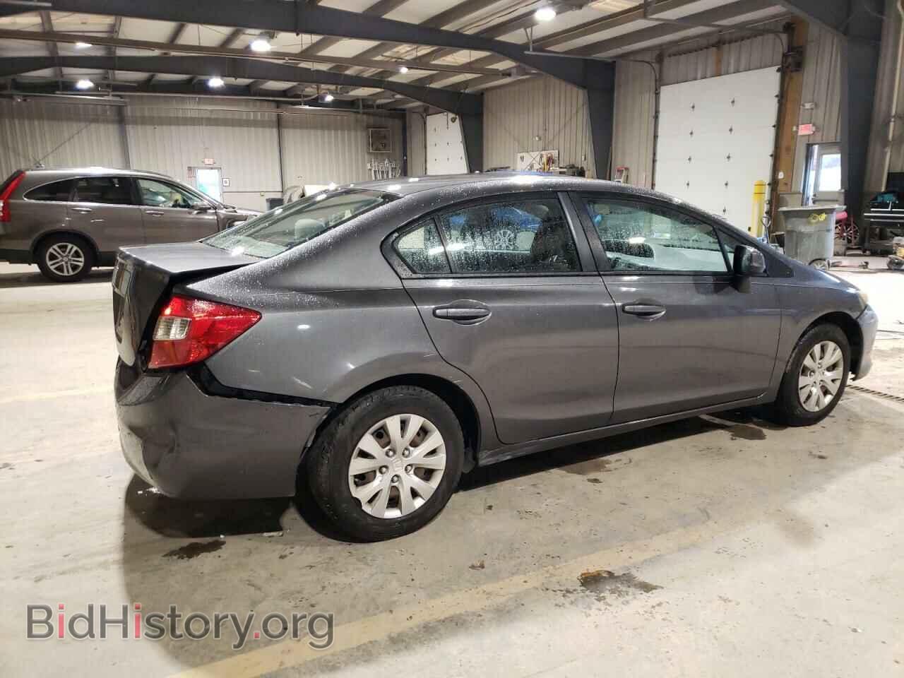 2012 HONDA CIVIC - VIN: 2HGFB2F54CH597481 - Фото 3