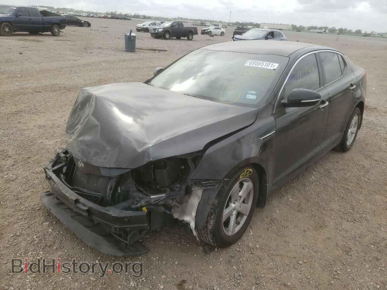2015 KIA OPTIMA - VIN: KNAGM4A79F5655482 - Фото 2