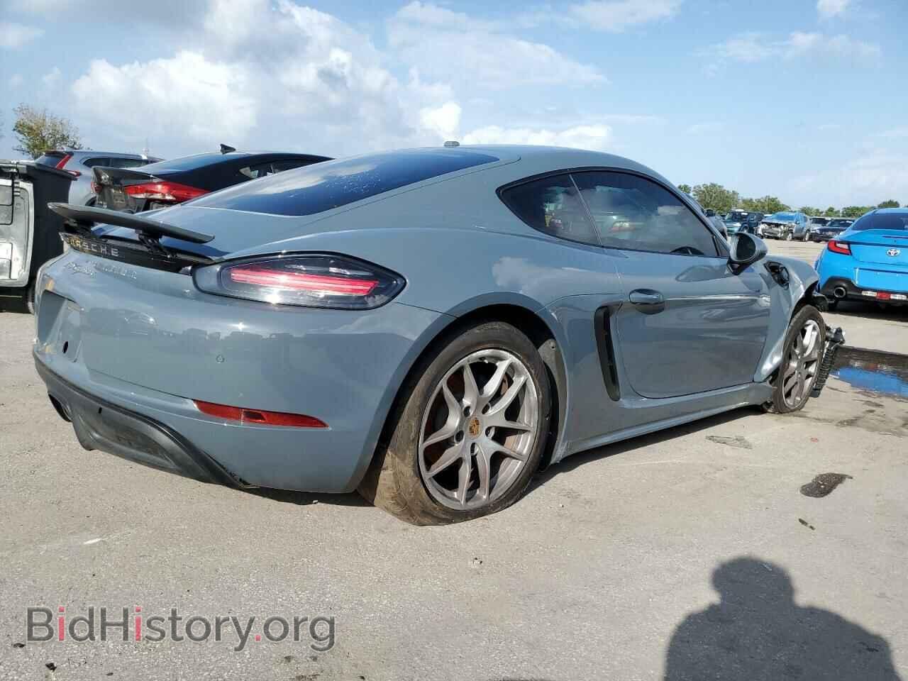 2018 PORSCHE CAYMAN - VIN: WP0AA2A86JS260166 - Фото 3