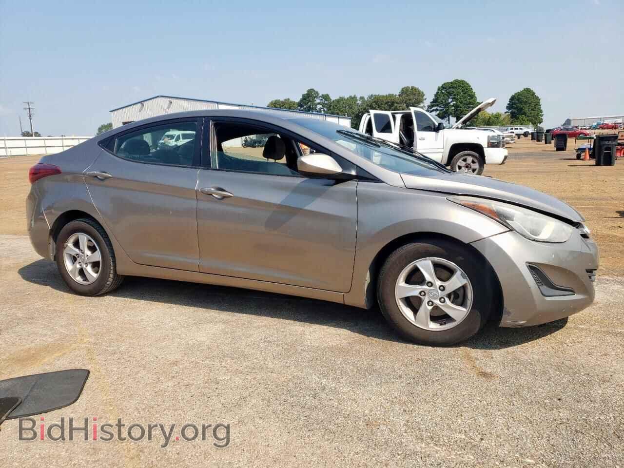 2014 HYUNDAI ELANTRA - VIN: 5NPDH4AE7EH517351 - Фото 4