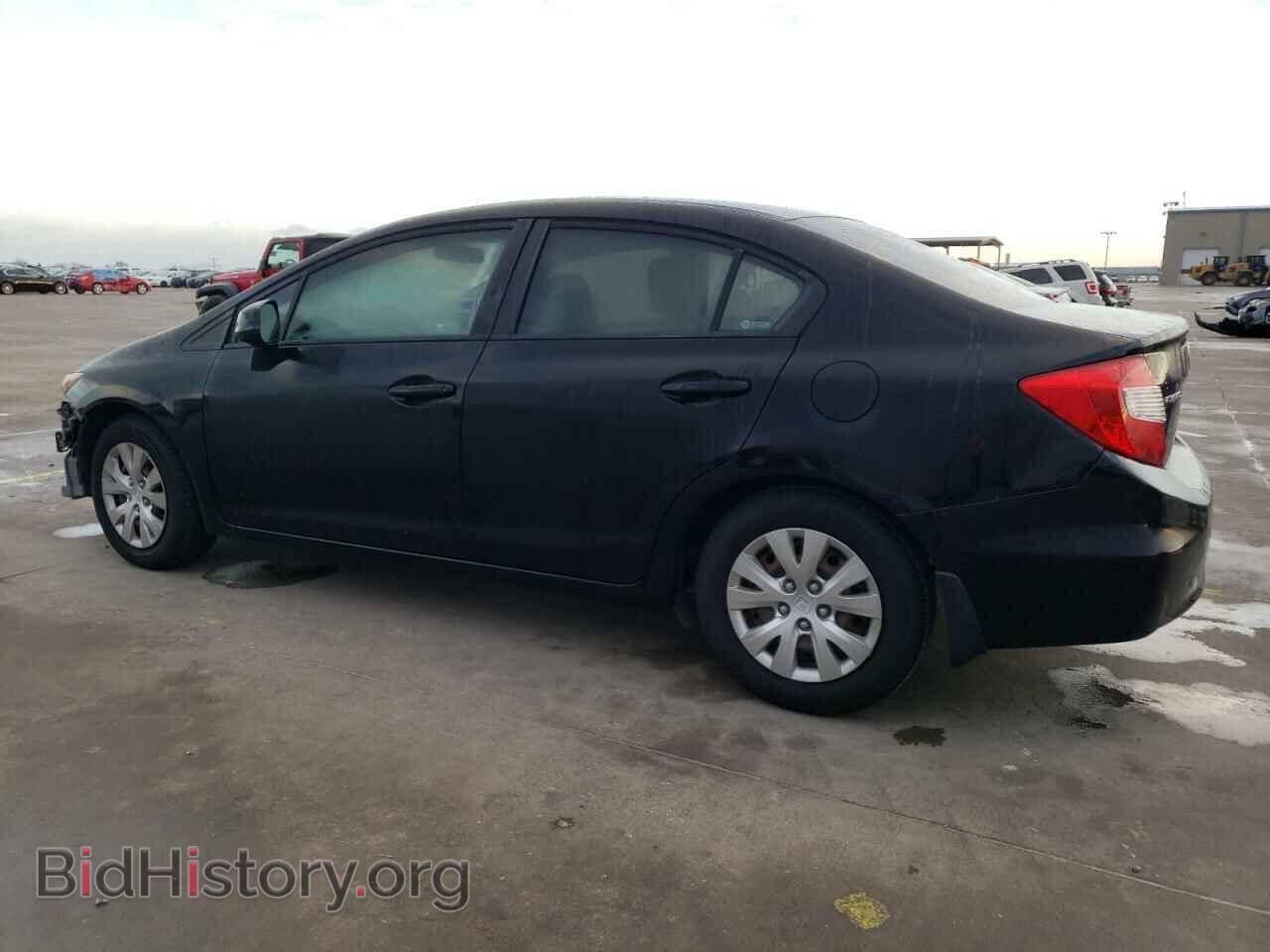 2012 HONDA CIVIC - VIN: 2HGFB2F54CH333225 - Фото 2