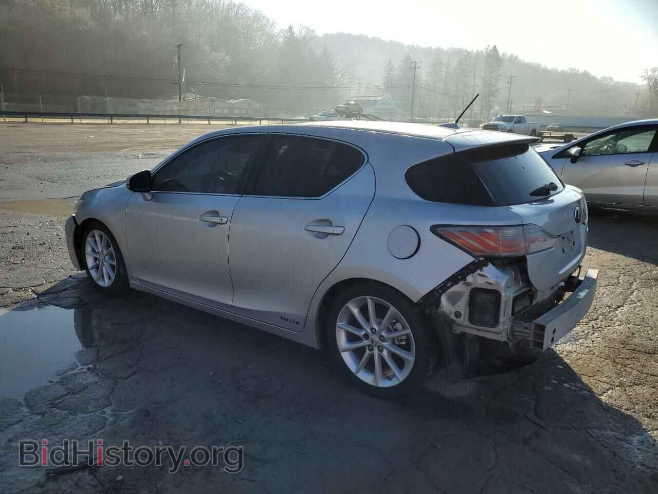 2012 LEXUS CT 200 - VIN: JTHKD5BH8C2087618 - Фото 2