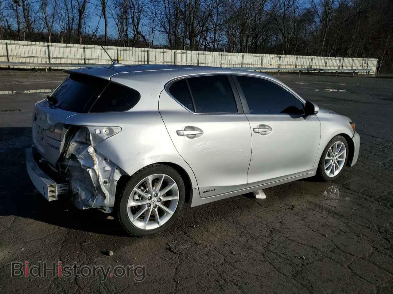 2012 LEXUS CT 200 - VIN: JTHKD5BH8C2087618 - Фото 3