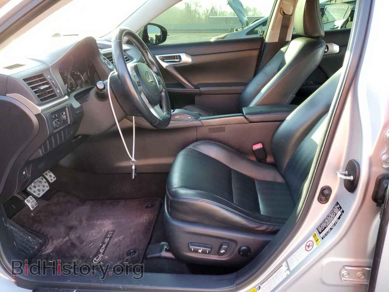 2012 LEXUS CT 200 - VIN: JTHKD5BH8C2087618 - Фото 7