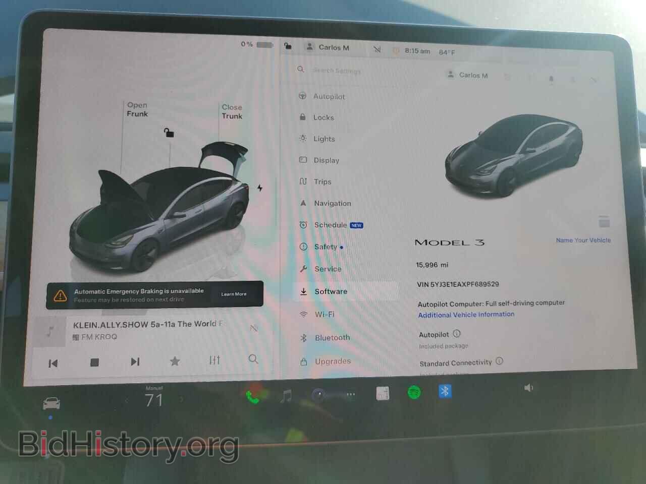 2023 TESLA MODEL 3 - VIN: 5YJ3E1EAXPF689529 - Фото 9