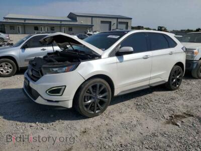 2015 Ford EDGE Sport, white — VIN 2FMTK4AP8FBB80261, Copart