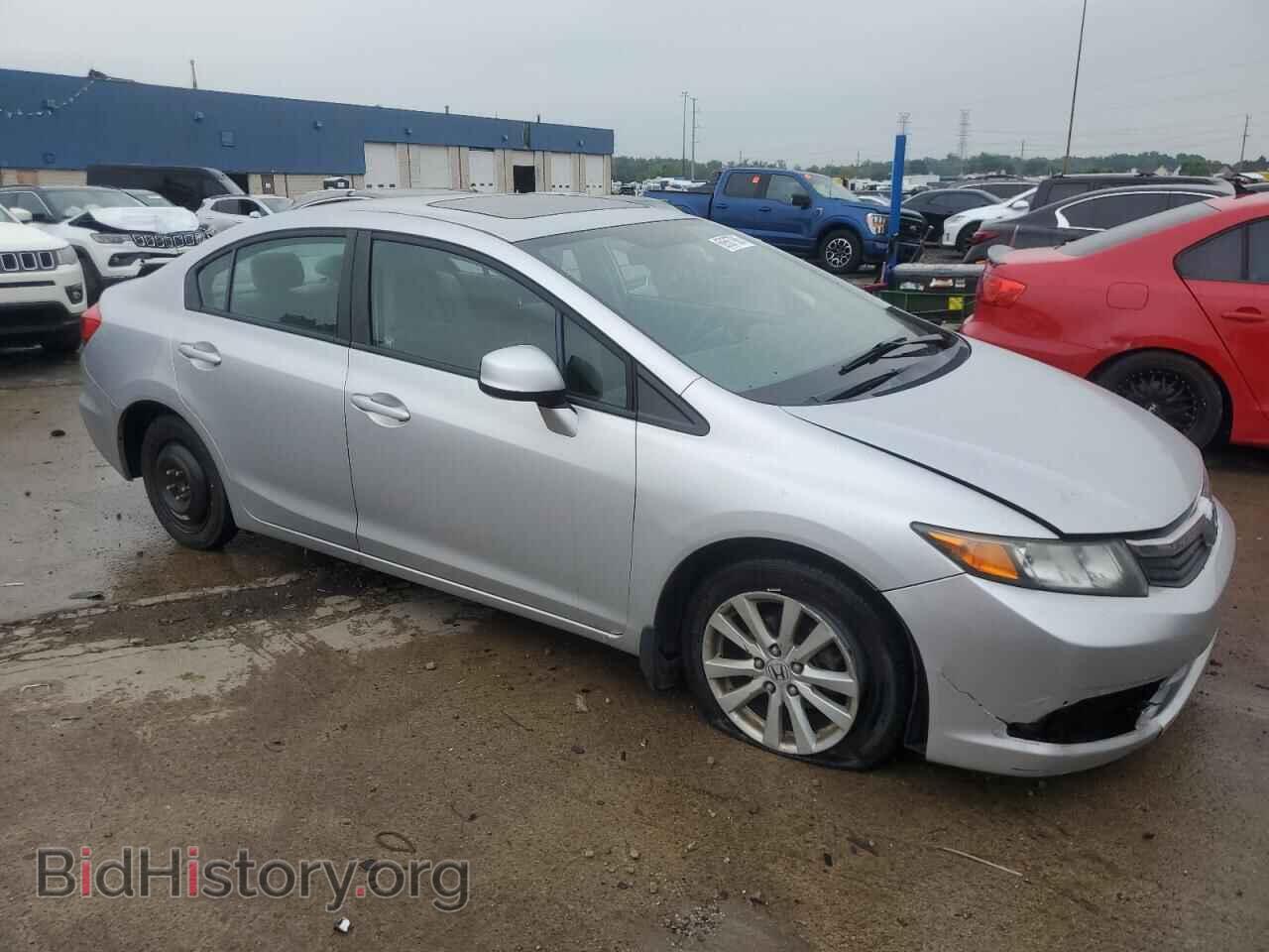 2012 HONDA CIVIC - VIN: 2HGFB2F51CH107241 - Фото 4