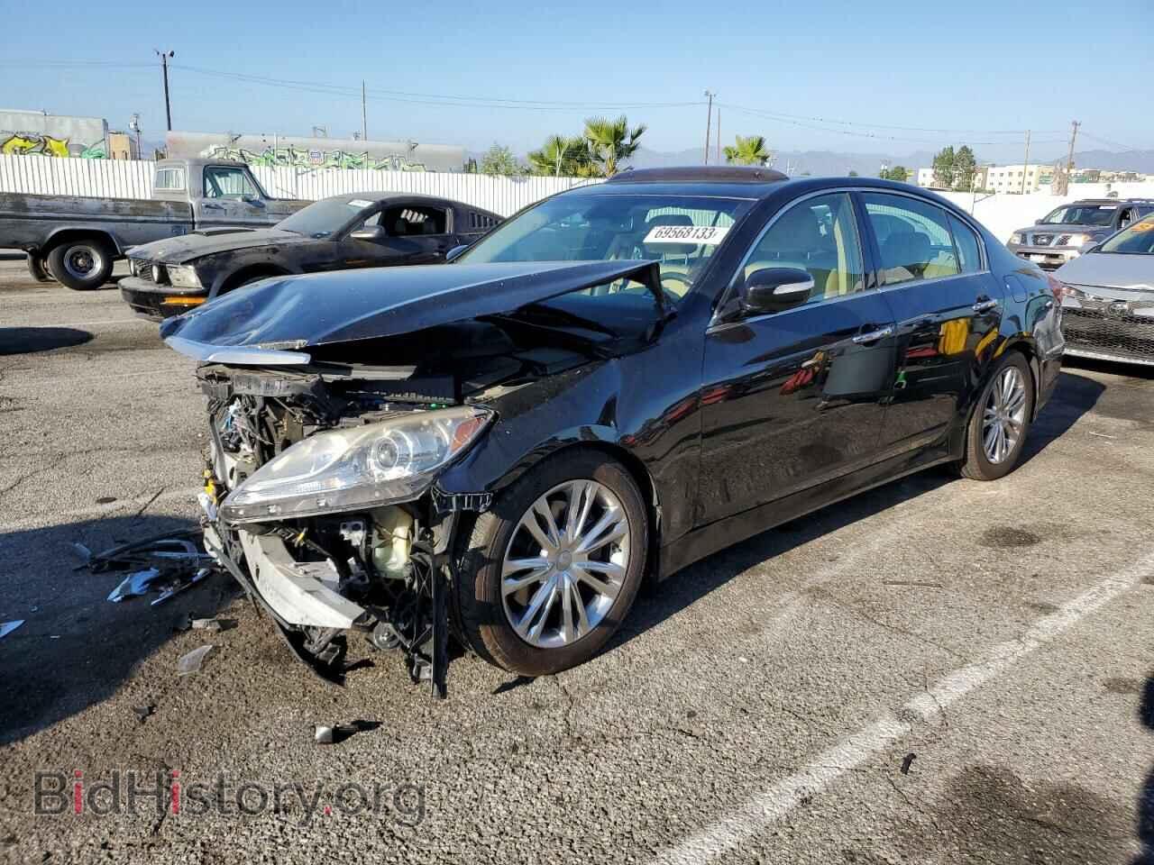 Photo KMHGC4DD7CU182220 - HYUNDAI GENESIS 2012