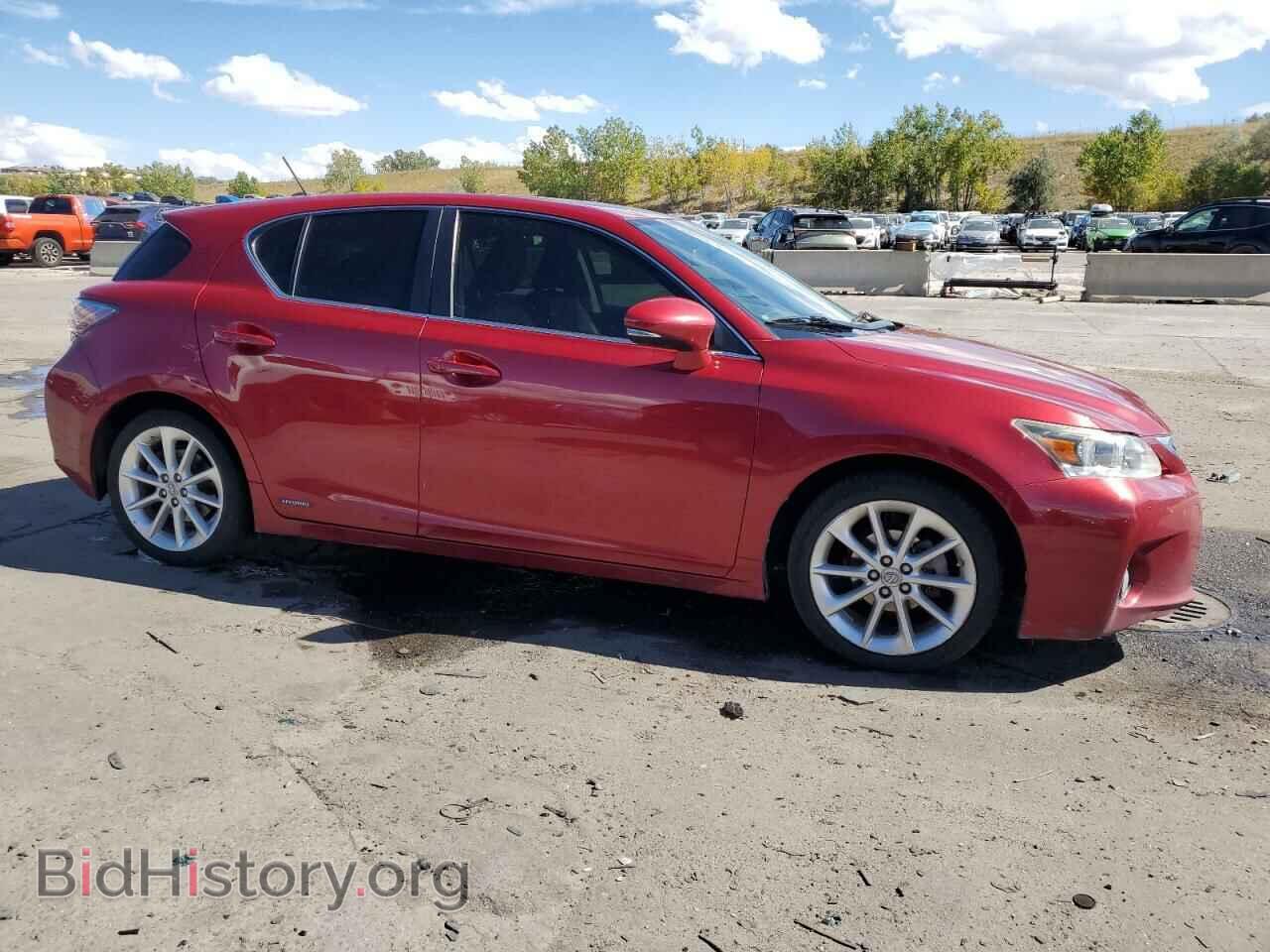 2011 LEXUS CT 200 - VIN: JTHKD5BH6B2027304 - Фото 4