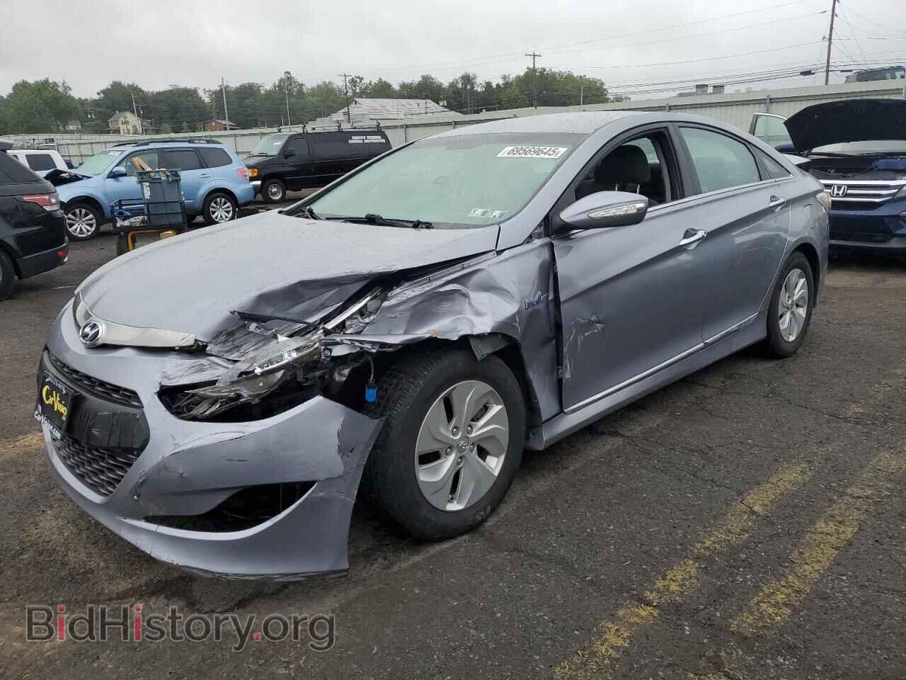 Photo KMHEC4A46FA138985 - HYUNDAI SONATA 2015