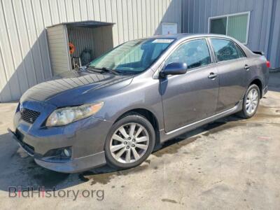 2010 Toyota COROLLA S, gray — VIN 2T1BU4EE3AC475514, Copart