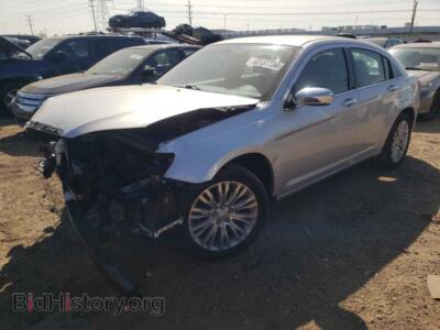 2012 Chrysler 200 Limited, silver — VIN 1C3CCBCB1CN102013, Copart