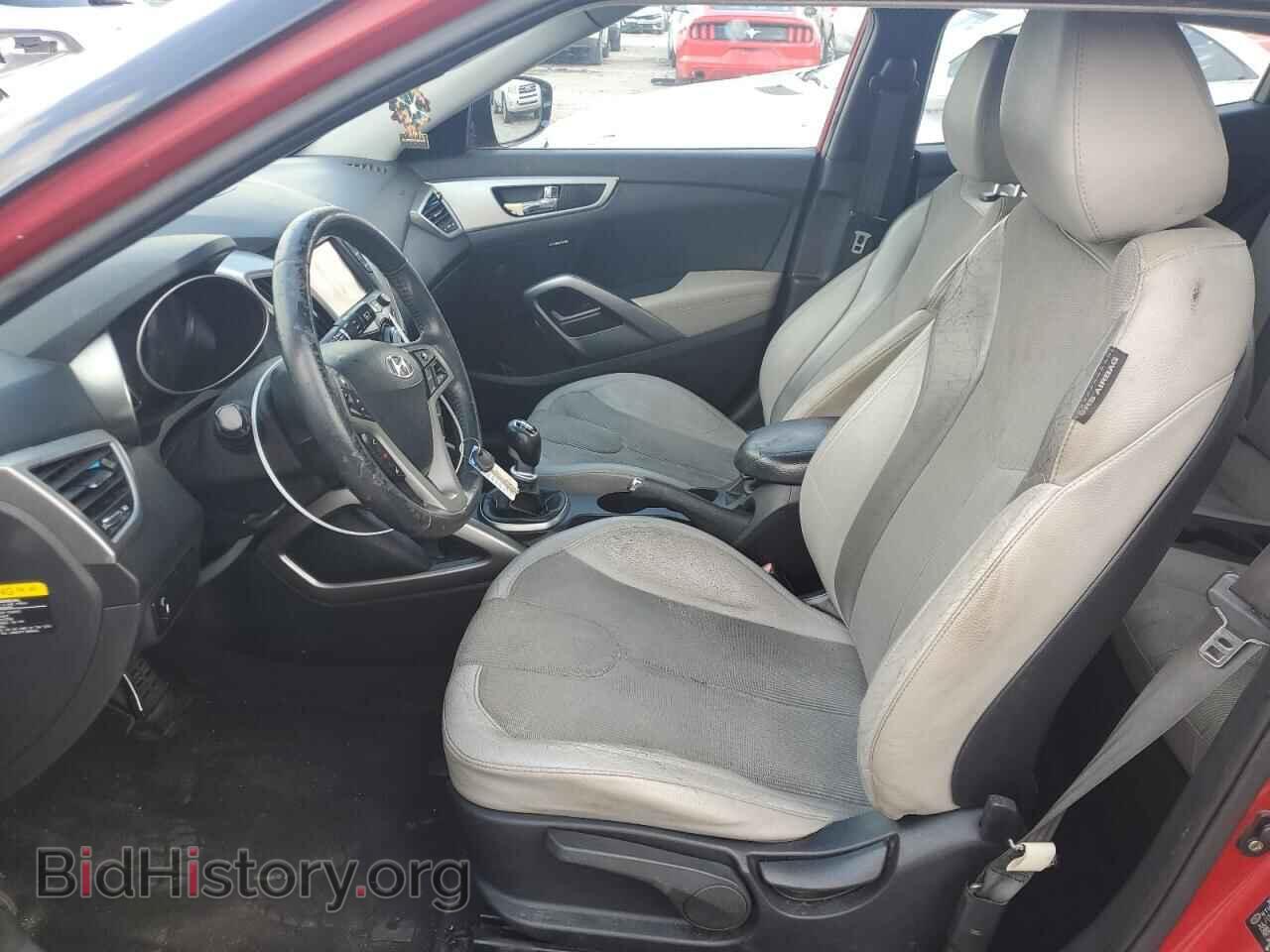 2012 HYUNDAI VELOSTER - VIN: KMHTC6AD2CU022311 - Фото 7
