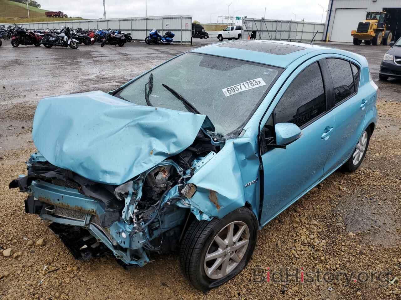 Photo JTDKDTB39E1084326 - TOYOTA PRIUS 2014