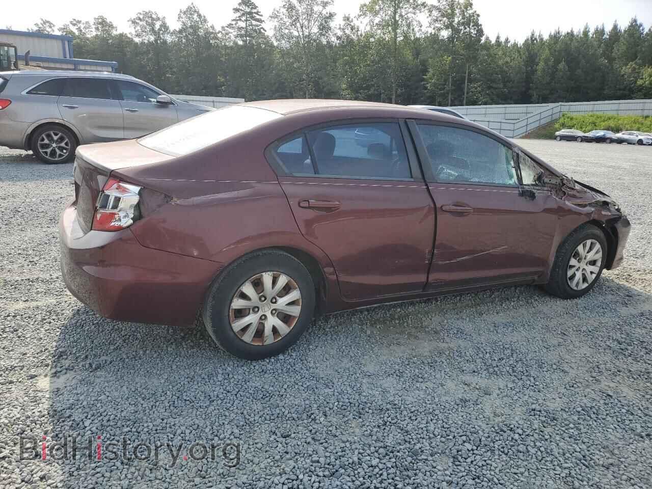 2012 HONDA CIVIC - VIN: 19XFB2F55CE042727 - Фото 3