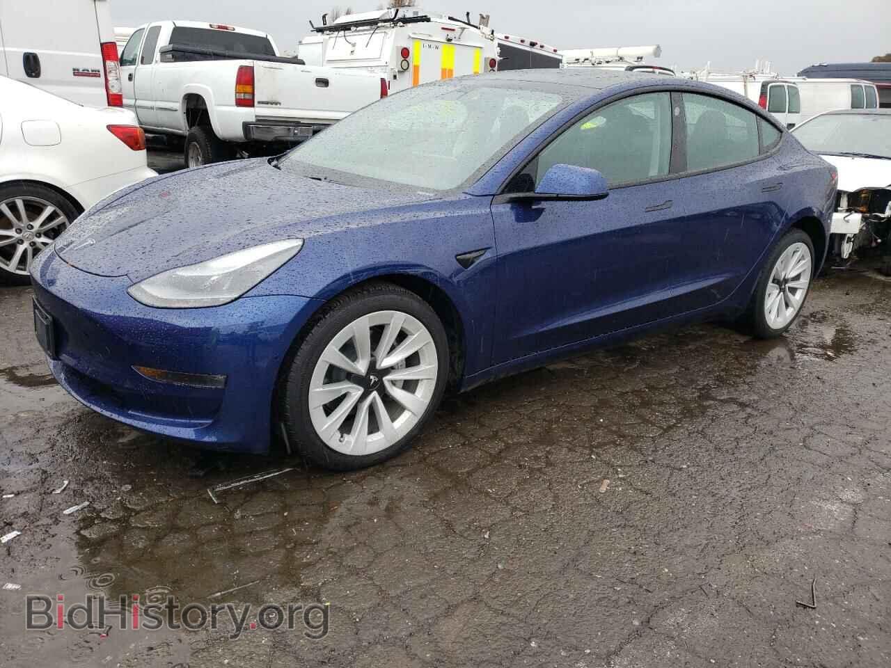 Photo 5YJ3E1EB3MF044533 - TESLA MODEL 3 2021
