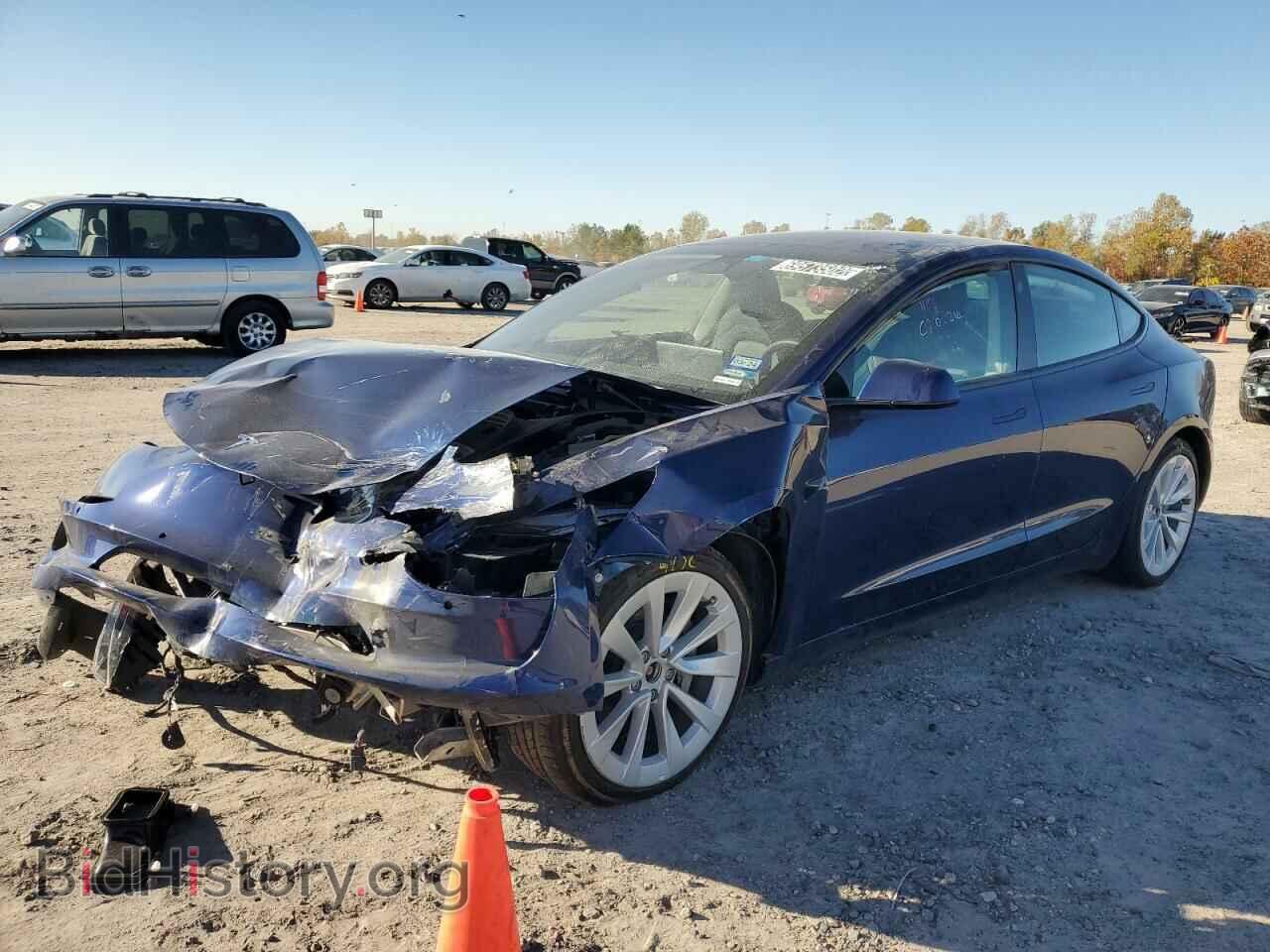 Фотография 5YJ3E1EB6NF184674 - TESLA MODEL 3 2022