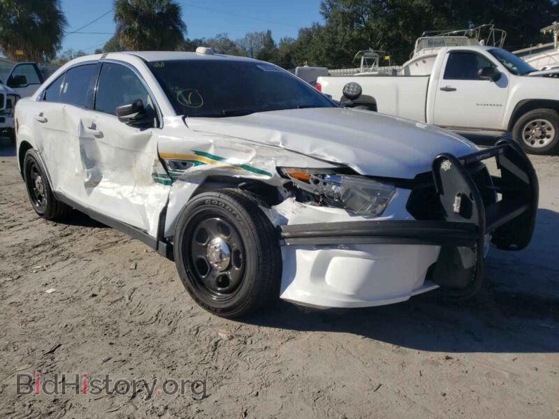 2013 Ford TAURUS Taurus POL (VIN 1FAHP2M87DG126790) — photo 1 of 10, Copart, damage: side