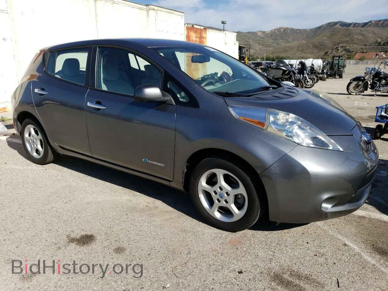 2014 NISSAN LEAF - VIN: 1N4AZ0CP8EC335909 - Фото 4