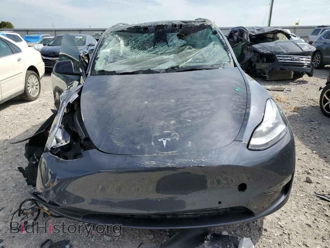 2022 TESLA MODEL Y - VIN: 7SAYGDEE4NA019623 - Фото 5