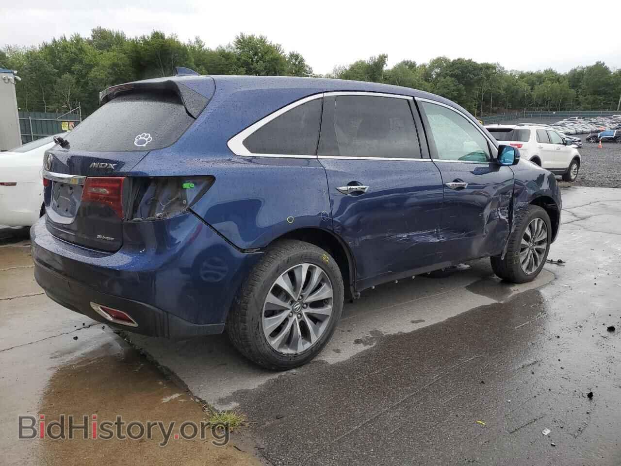 2015 ACURA MDX - VIN: 5FRYD4H61FB010830 - Фото 3