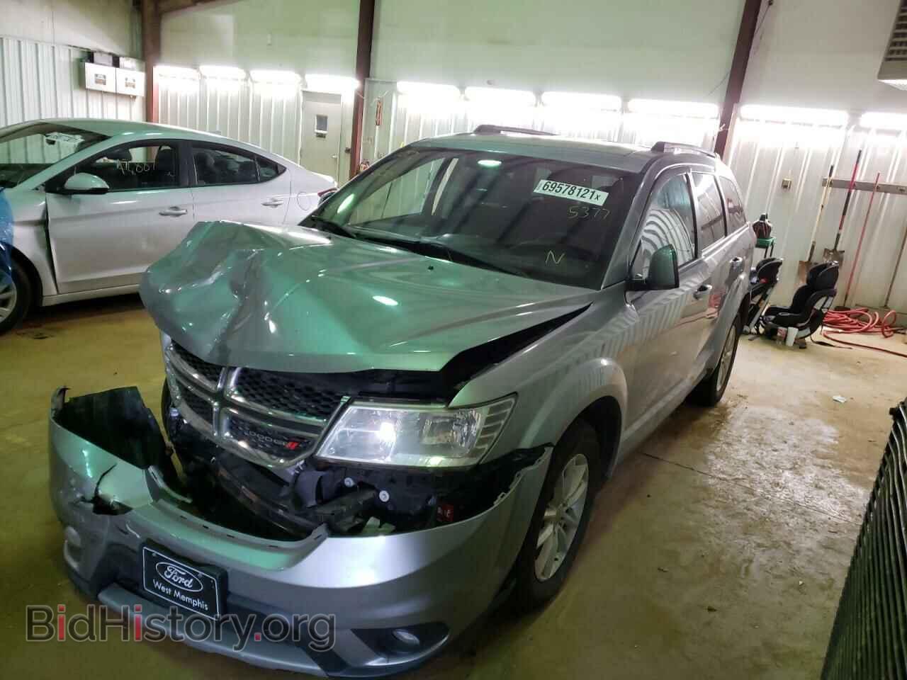 2017 DODGE JOURNEY - VIN: 3C4PDCBG0HT525377 - Фото 2
