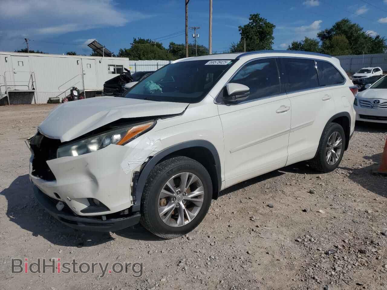 Photo 5TDJKRFH9FS188247 - TOYOTA HIGHLANDER 2015