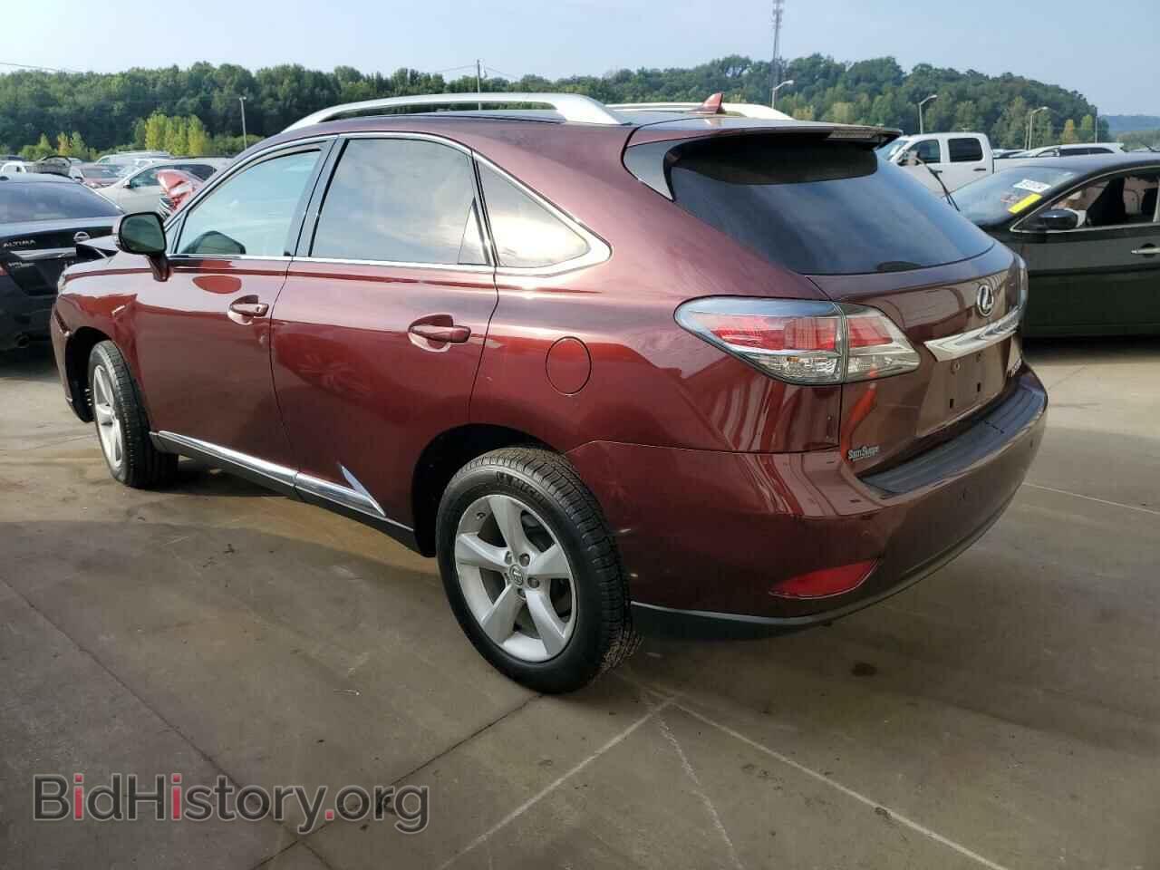2013 LEXUS RX350 - VIN: 2T2BK1BA3DC167023 - Фото 2