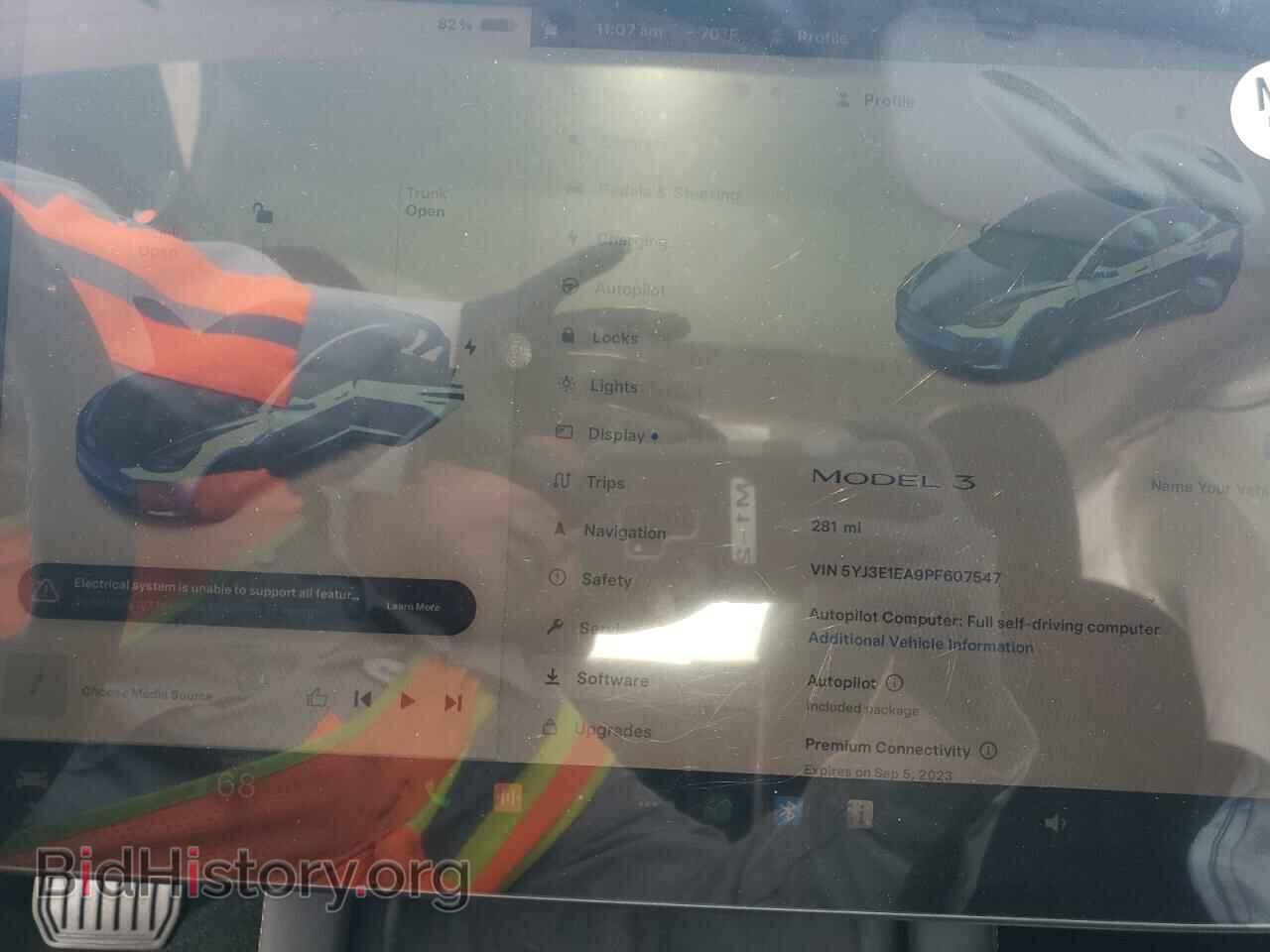 2023 TESLA MODEL 3 - VIN: 5YJ3E1EA9PF607547 - Photo 9