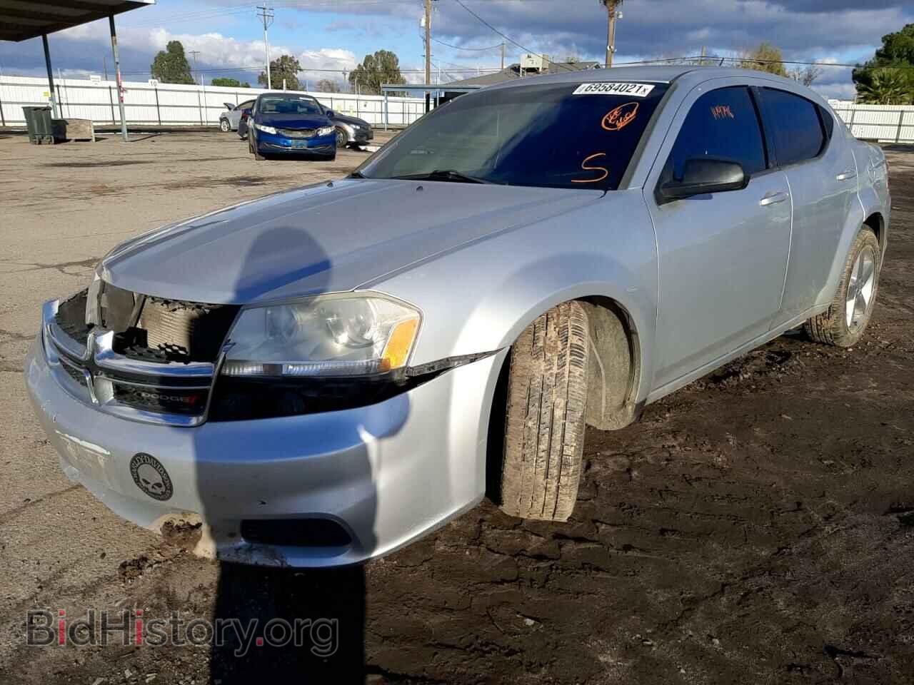 2012 DODGE AVENGER - VIN: 1C3CDZAB0CN243129 - Фото 2