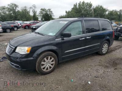 2014 Chrysler MINIVAN Town & COU, black — VIN 2C4RC1BG2ER409287, Copart