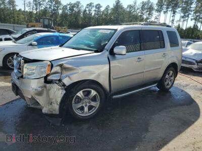 2013 Honda PILOT Exln, серебристый — VIN 5FNYF3H70DB015982, Copart