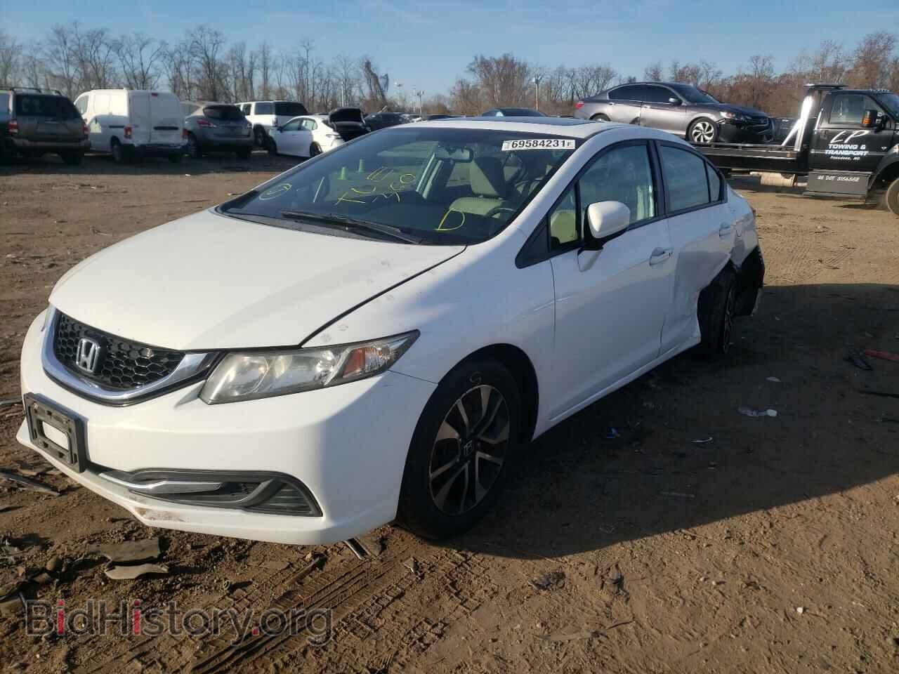 2014 HONDA CIVIC - VIN: 19XFB2F84EE219765 - Фото 2