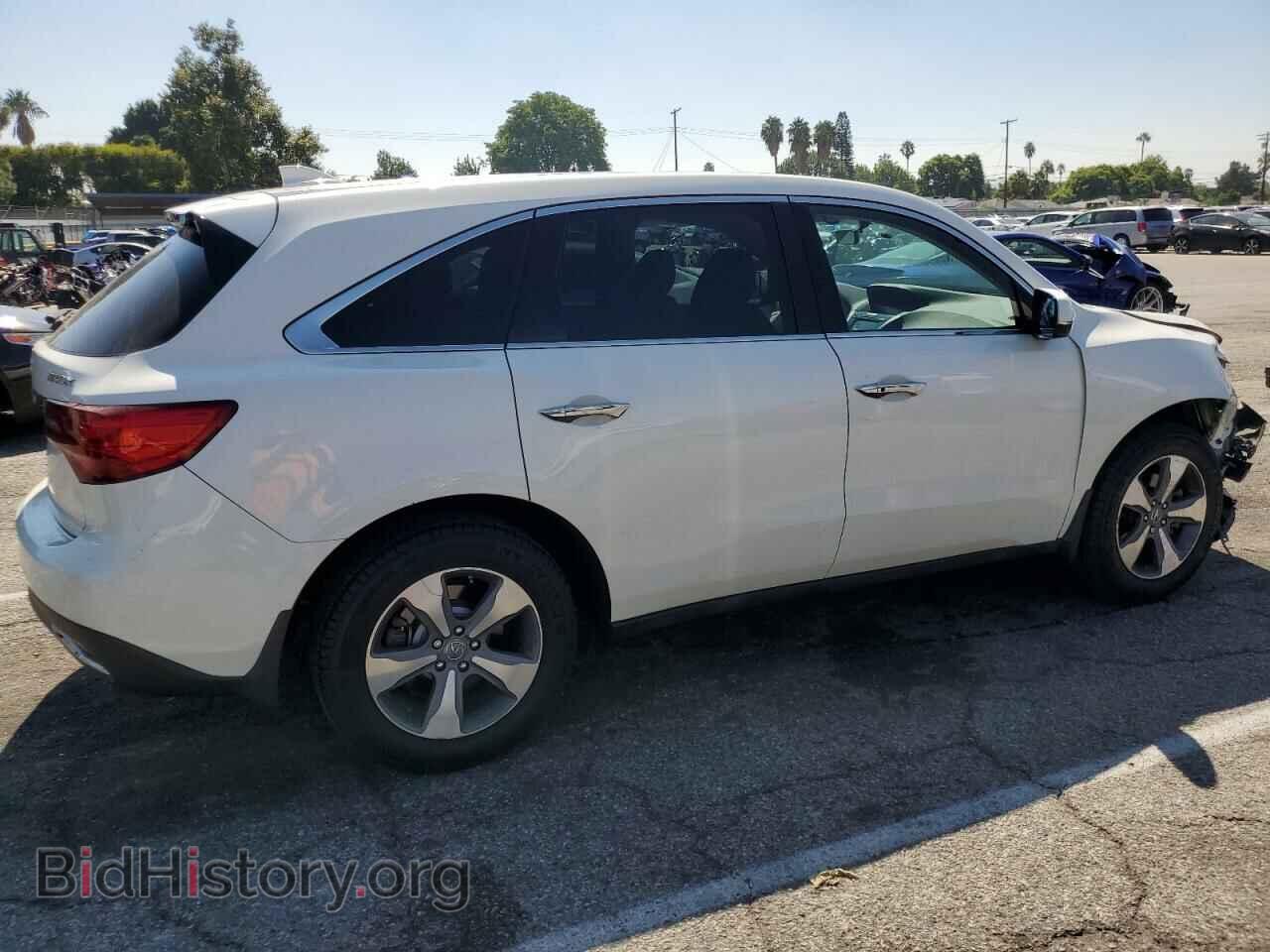 2016 ACURA MDX - VIN: 5FRYD3H22GB008111 - Фото 3