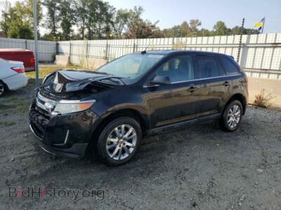 2012 Ford EDGE Limited, черный — VIN 2FMDK3KC7CBA16229, Copart