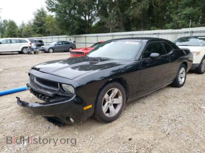 2012 Dodge CHALLENGER, black — VIN 2C3CDYAGXCH291669, Copart