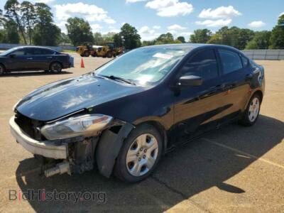 2015 Dodge DART Dart SE, черный — VIN 1C3CDFAA3FD252682, Copart