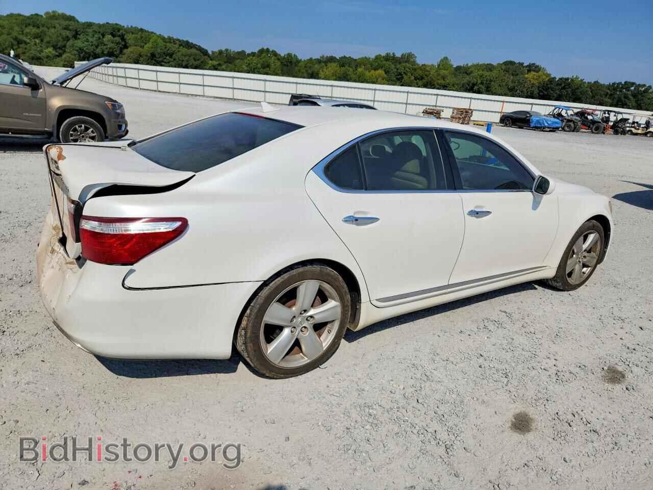 2009 LEXUS LS460 - VIN: JTHBL46F795087963 - Фото 3
