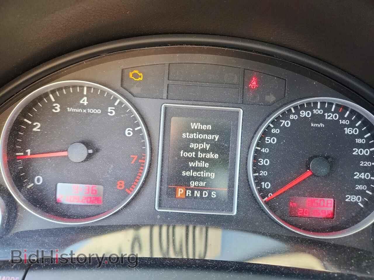 2006 AUDI A4 - VIN: WAUDG78E76A003001 - Photo 9
