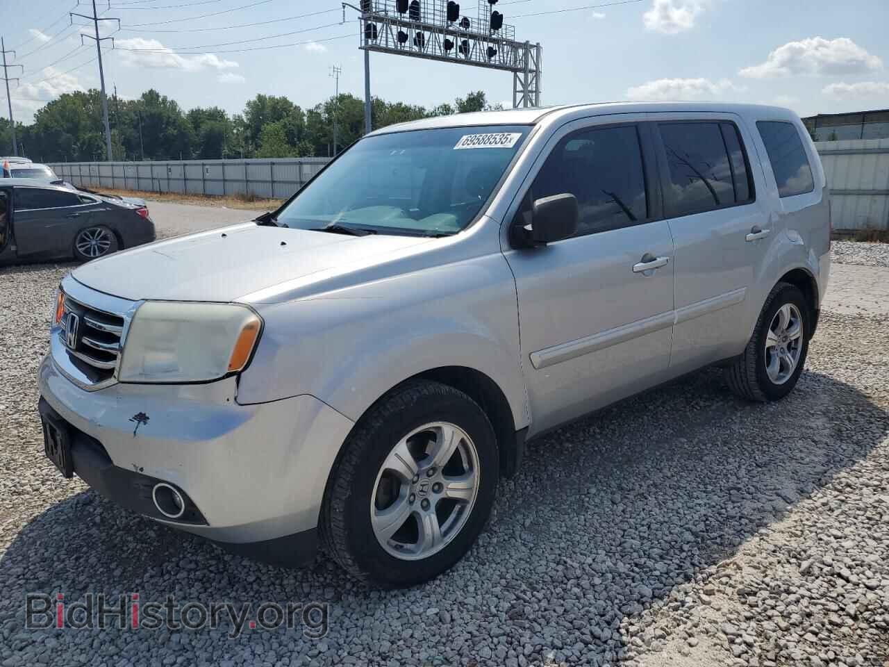 Photo 5FNYF4H50CB034115 - HONDA PILOT 2012