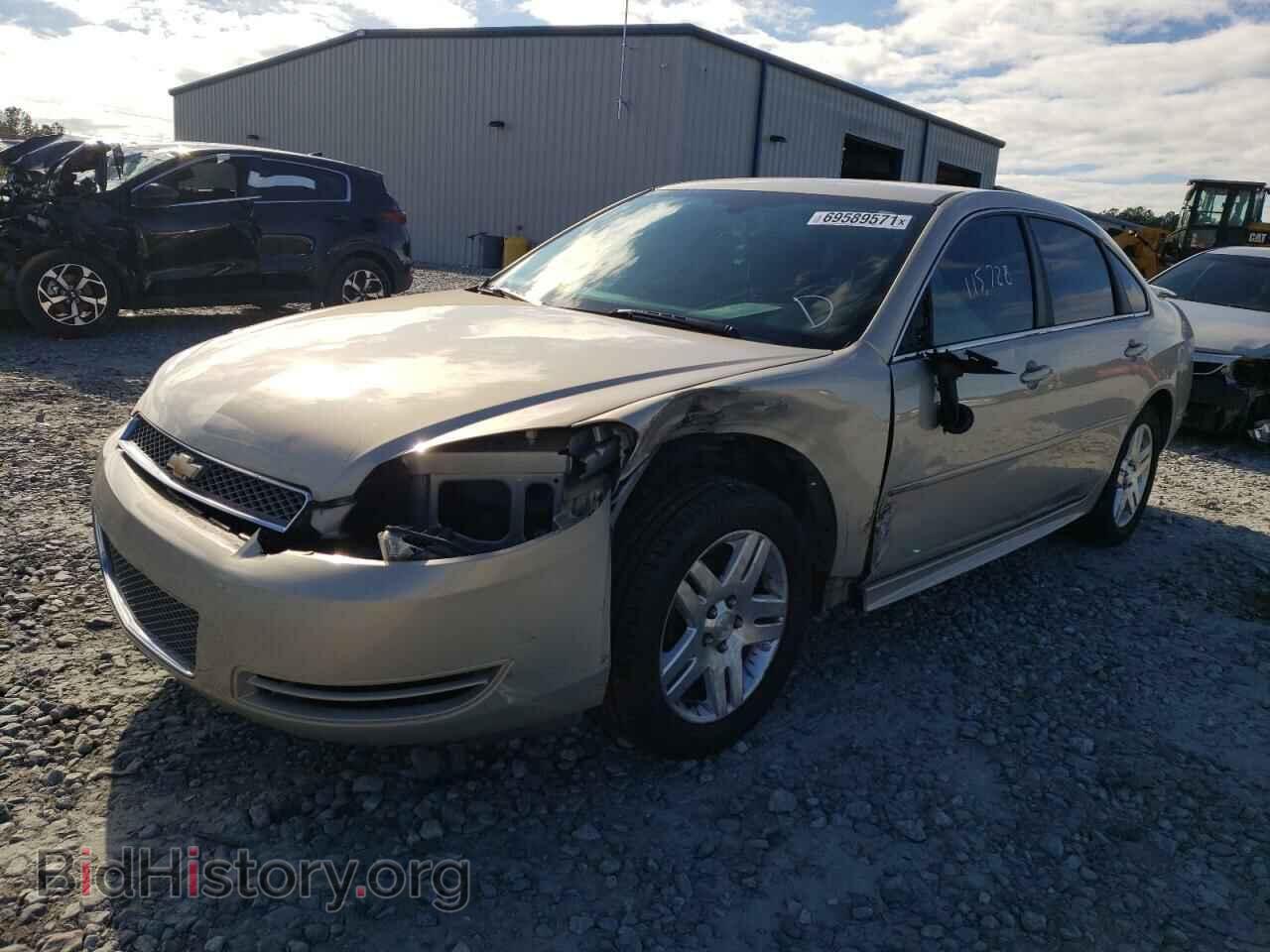 2012 CHEVROLET IMPALA - VIN: 2G1WB5E36C1319893 - Фото 2