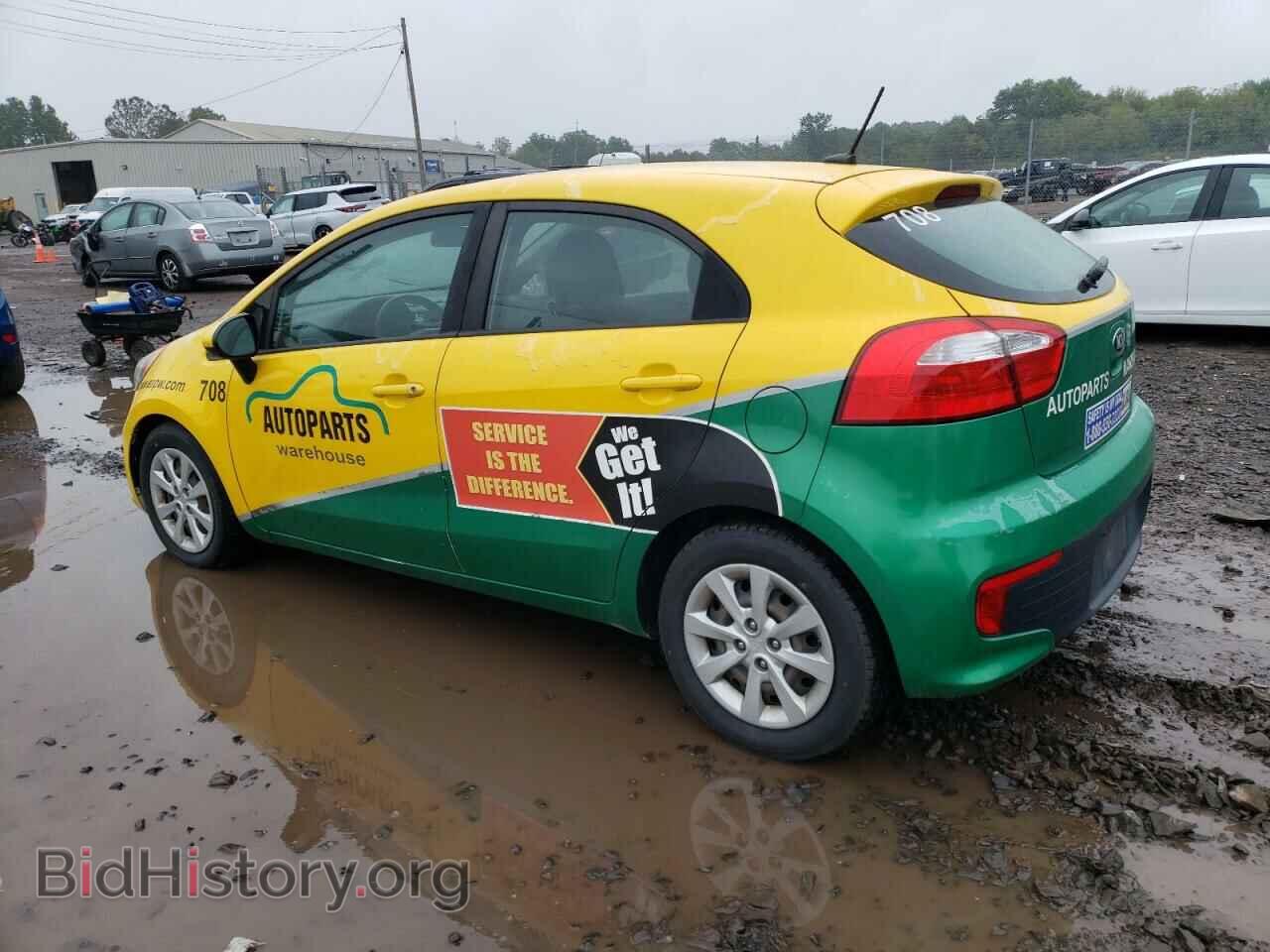 2017 KIA RIO - VIN: KNADM5A33H6007493 - Фото 2