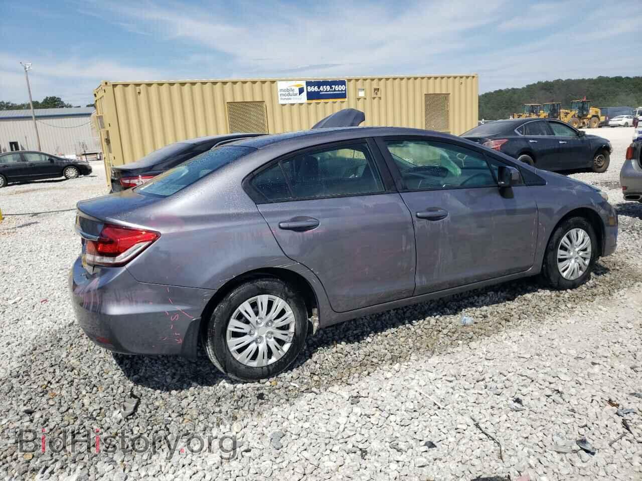 2014 HONDA CIVIC - VIN: 19XFB2F55EE015322 - Фото 3