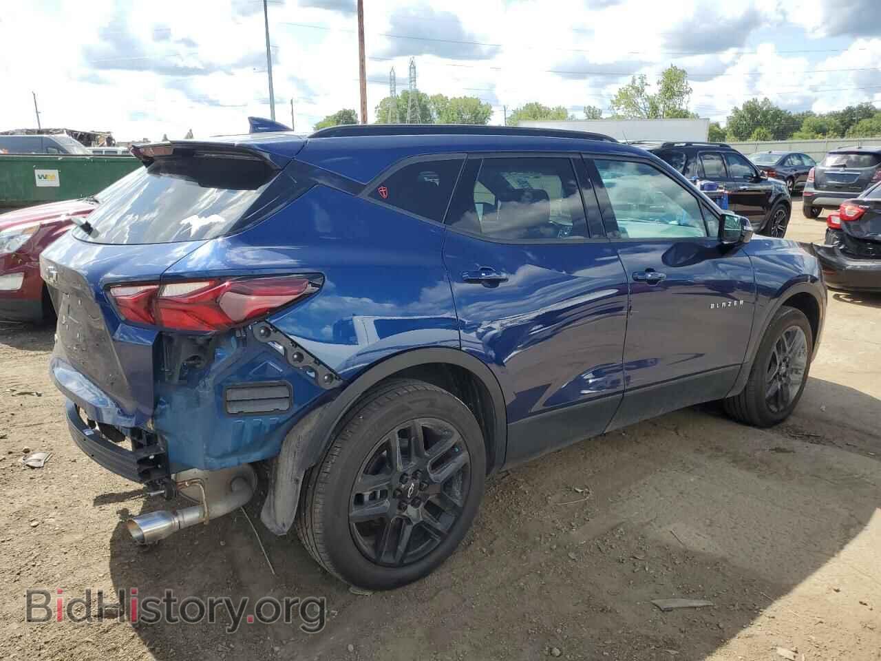 2022 CHEVROLET BLAZER - VIN: 3GNKBDRS9NS158536 - Фото 3