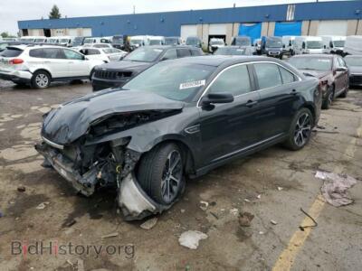 2015 Ford TAURUS SHO, black — VIN 1FAHP2KTXFG164766, Copart