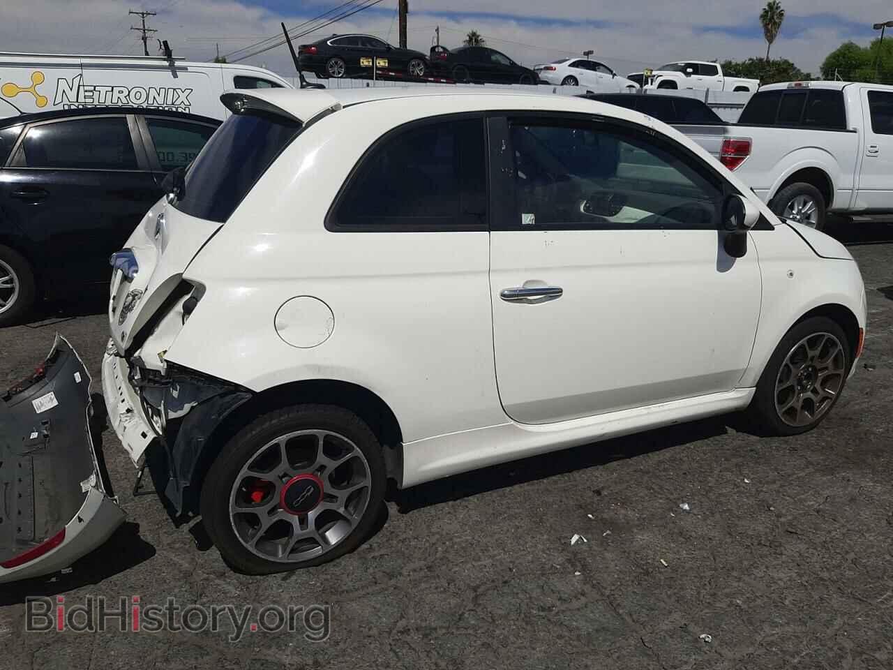 2012 FIAT 500 - VIN: 3C3CFFBR9CT309357 - Фото 3