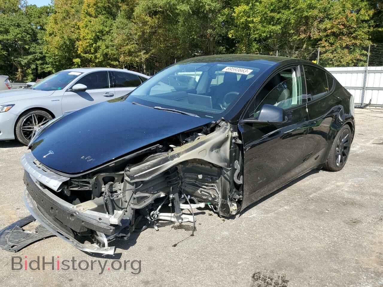 Фотография 5YJYGDED4MF112907 - TESLA MODEL Y 2021